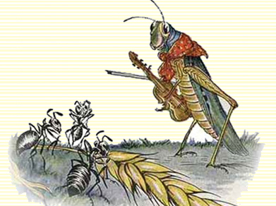 Aesop’s Grasshoppers
